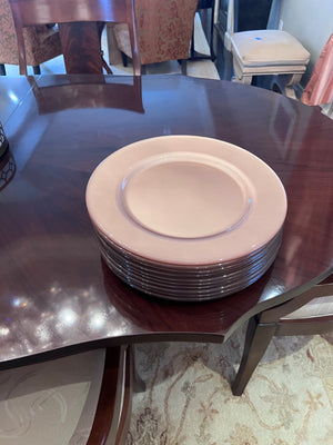 10 Glass Charger Plates