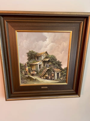 Jacov Nowogroder Original Oil on Canvas