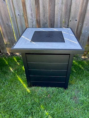 Square Propane Gas Fire Table