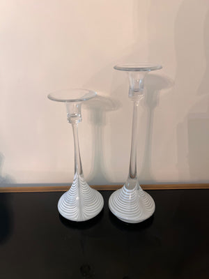 Pair of Rosenthal Nancy Still Rhapsody Candle Holders