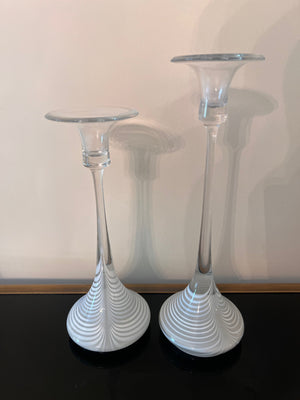 Pair of Rosenthal Nancy Still Rhapsody Candle Holders