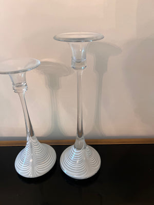 Pair of Rosenthal Nancy Still Rhapsody Candle Holders