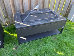 Rectangular Wood Burning Fire Pit