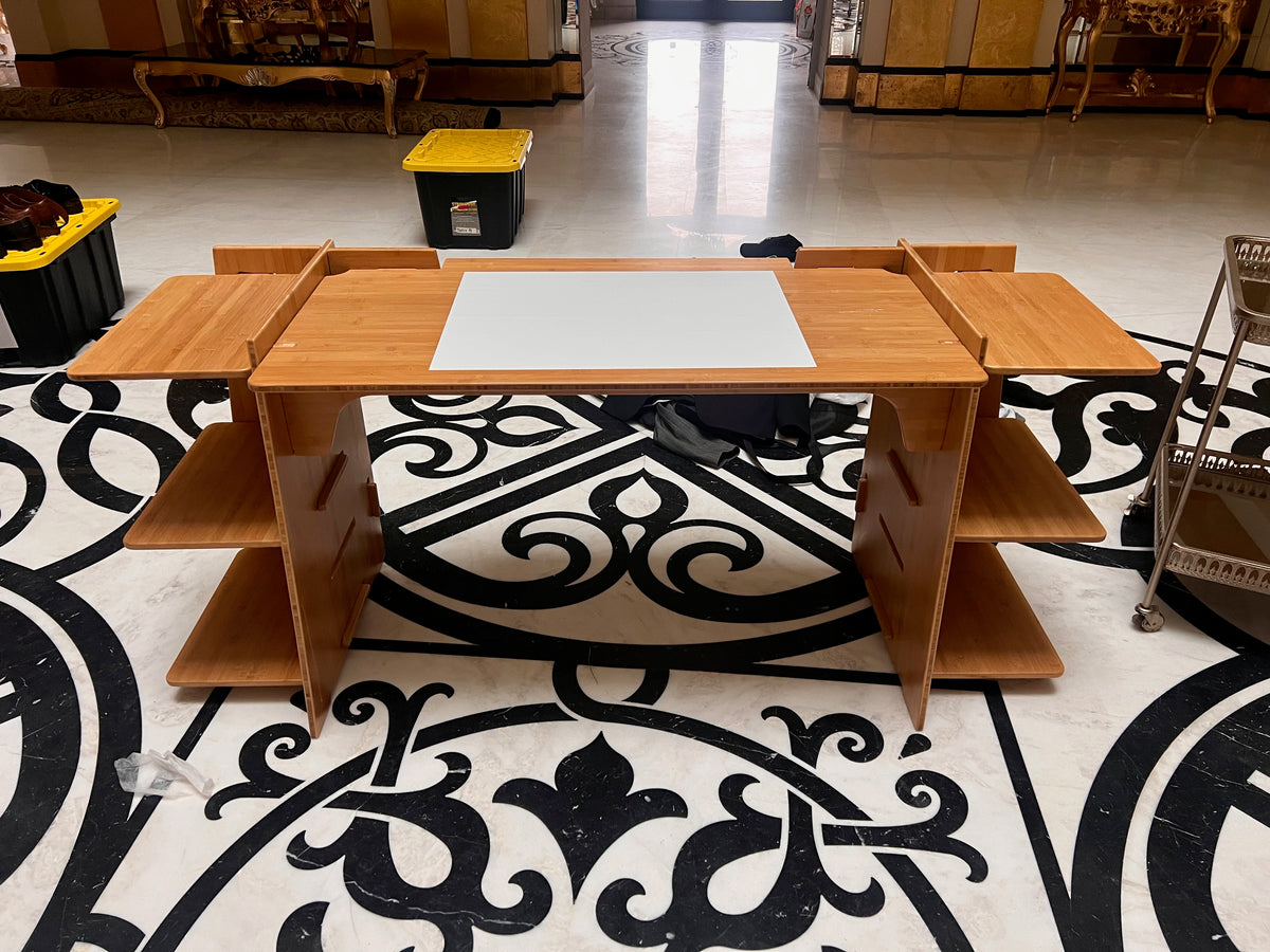 Costco Bamboo Style Desk