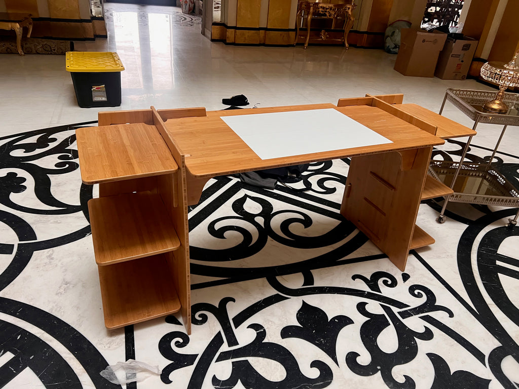 Costco Bamboo Style Desk
