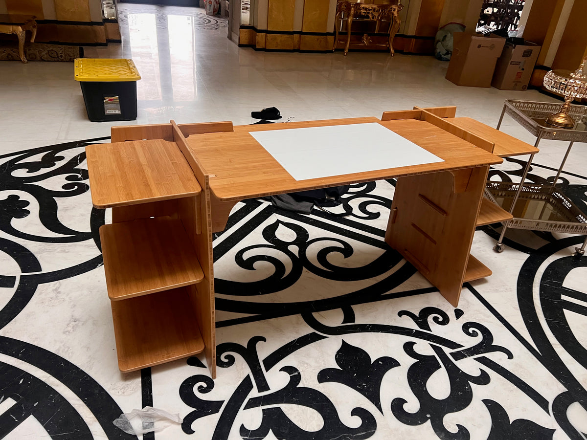 Costco Bamboo Style Desk