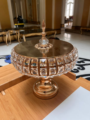 Gold Lidded Candy Dish (*retail $85)