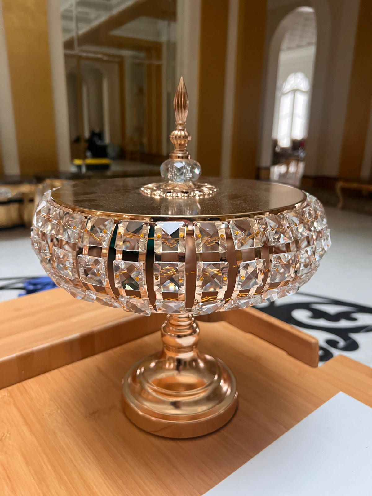Gold Lidded Candy Dish (*retail $85)