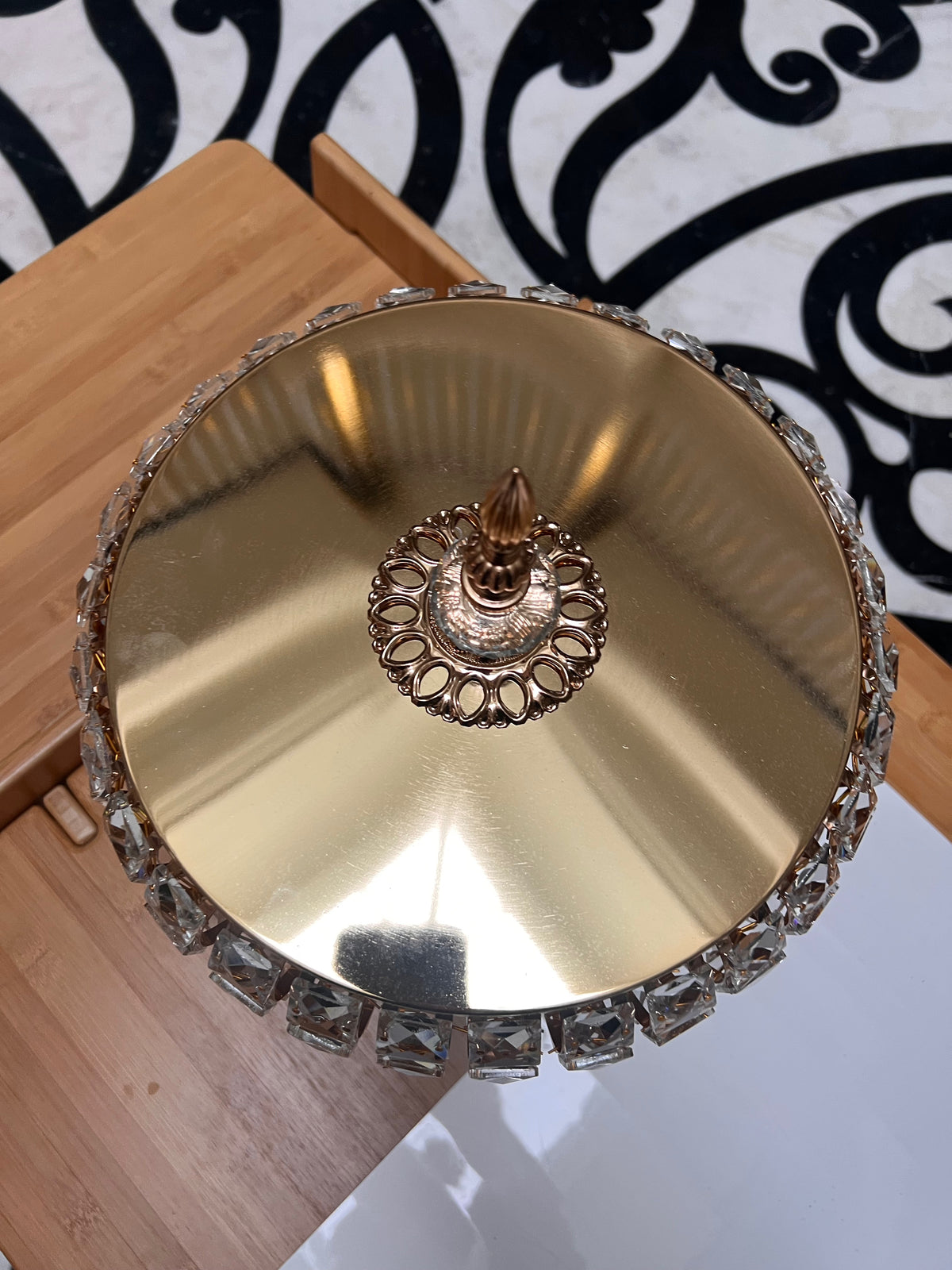 Gold Lidded Candy Dish (*retail $85)