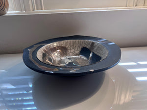 Beautiful Signed Raku Pottery Bowl, from Greece