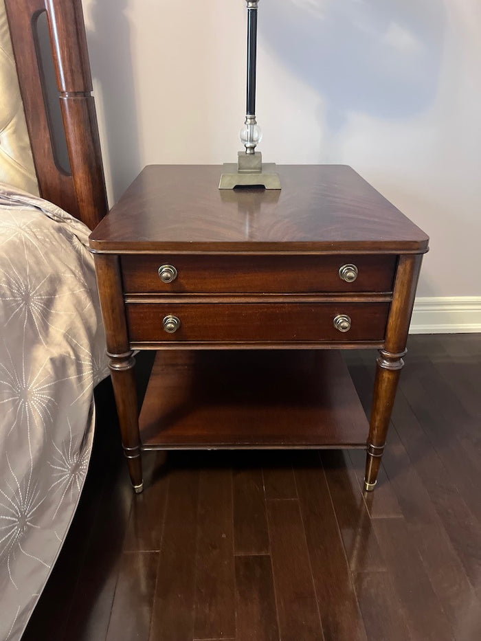 Pair of Thomasville 2 Drawer Nightstands