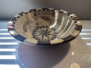 "Mrs. Smart" Pottery Bowl
