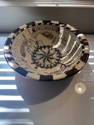 "Mrs. Smart" Pottery Bowl