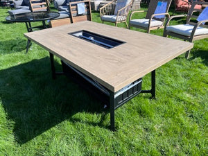 Propane Gas Fire Pit Dining Table (*retail price $1200)