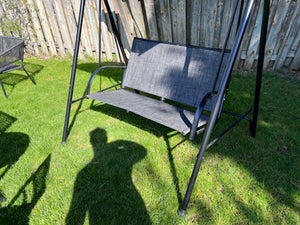 2-Person Sling Patio Swing with Canopy (*retail price $200)