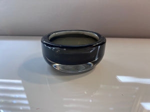 Vintage Orrefors Nils Landberg Sommerso Smoked Glass Bowl