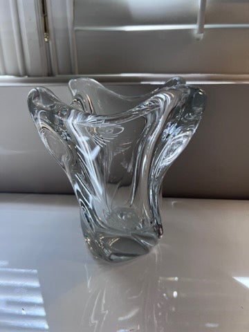 Daum France Crystal Vase