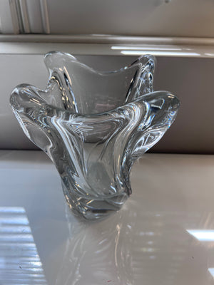 Daum France Crystal Vase