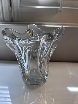 Daum France Crystal Vase