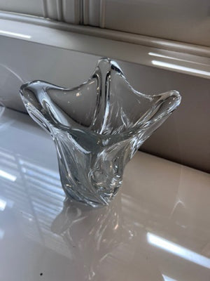 Daum France Crystal Vase