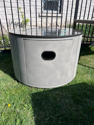 'Gluckstein Elements' Benson Propane Gas Fire Pit, with Granite Top (*retail price $800)