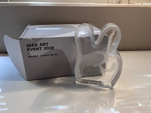 "Peace" Glass Sculpture by James Jarvis for IKEA (IKEA Art Event 2018)