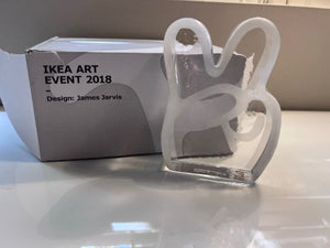 "Peace" Glass Sculpture by James Jarvis for IKEA (IKEA Art Event 2018)
