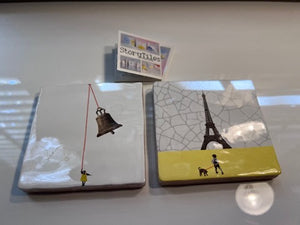 2 Story Tiles by Marga Van Oers
