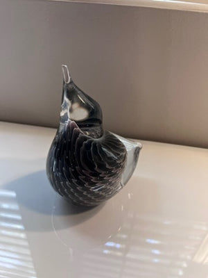 FM Konstglas/Marcolin Fumato Glass Bird.