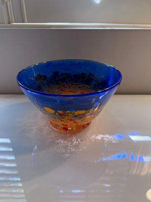 Signed Art Glass Bowl