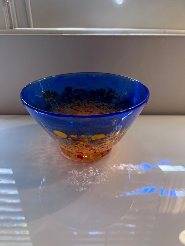 Signed Art Glass Bowl