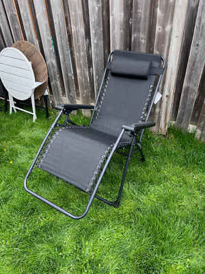 Black Zero Gravity Chair