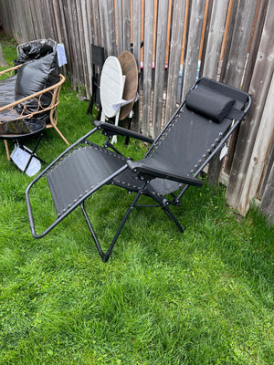 Black Zero Gravity Chair