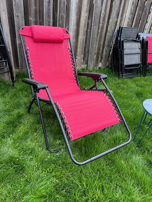 Red Zero Gravity Chair