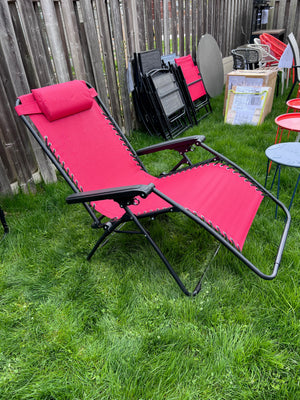 Red Zero Gravity Chair