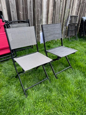 2 Mix & Match Sling Folding Chairs