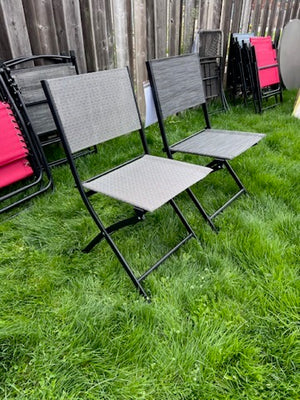 2 Mix & Match Sling Folding Chairs