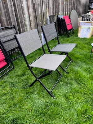 2 Mix & Match Sling Folding Chairs