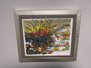 Julia Renigado 2004 Oil on Tapa