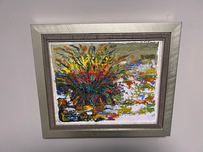 Julia Renigado 2004 Oil on Tapa