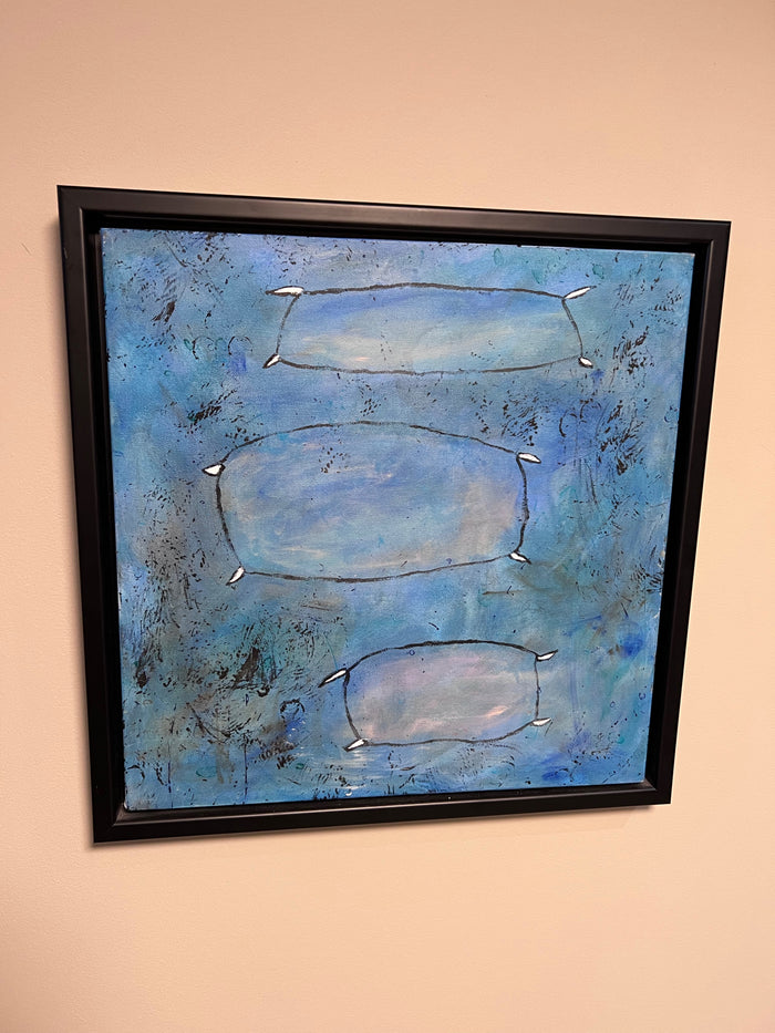 Judi Lederman 'Ohio' Acrylic on Canvas