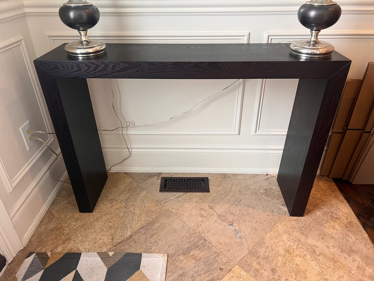 Sunpan Arch Collection Dark Brown Console Table (*retail $749)