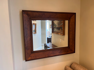 Beautiful Large Wood Double Border Mirror