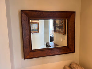 Beautiful Large Wood Double Border Mirror