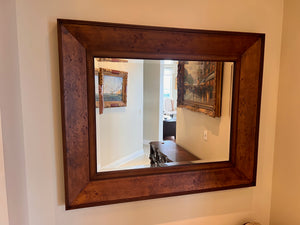 Beautiful Large Wood Double Border Mirror