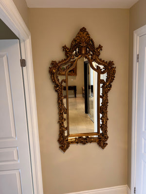 Ornate Gold Mirror