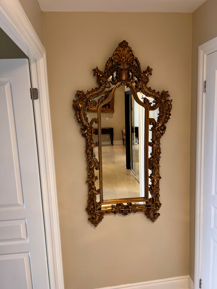 Ornate Gold Mirror