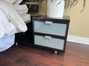 Pair of IKEA Hopen Nightstands