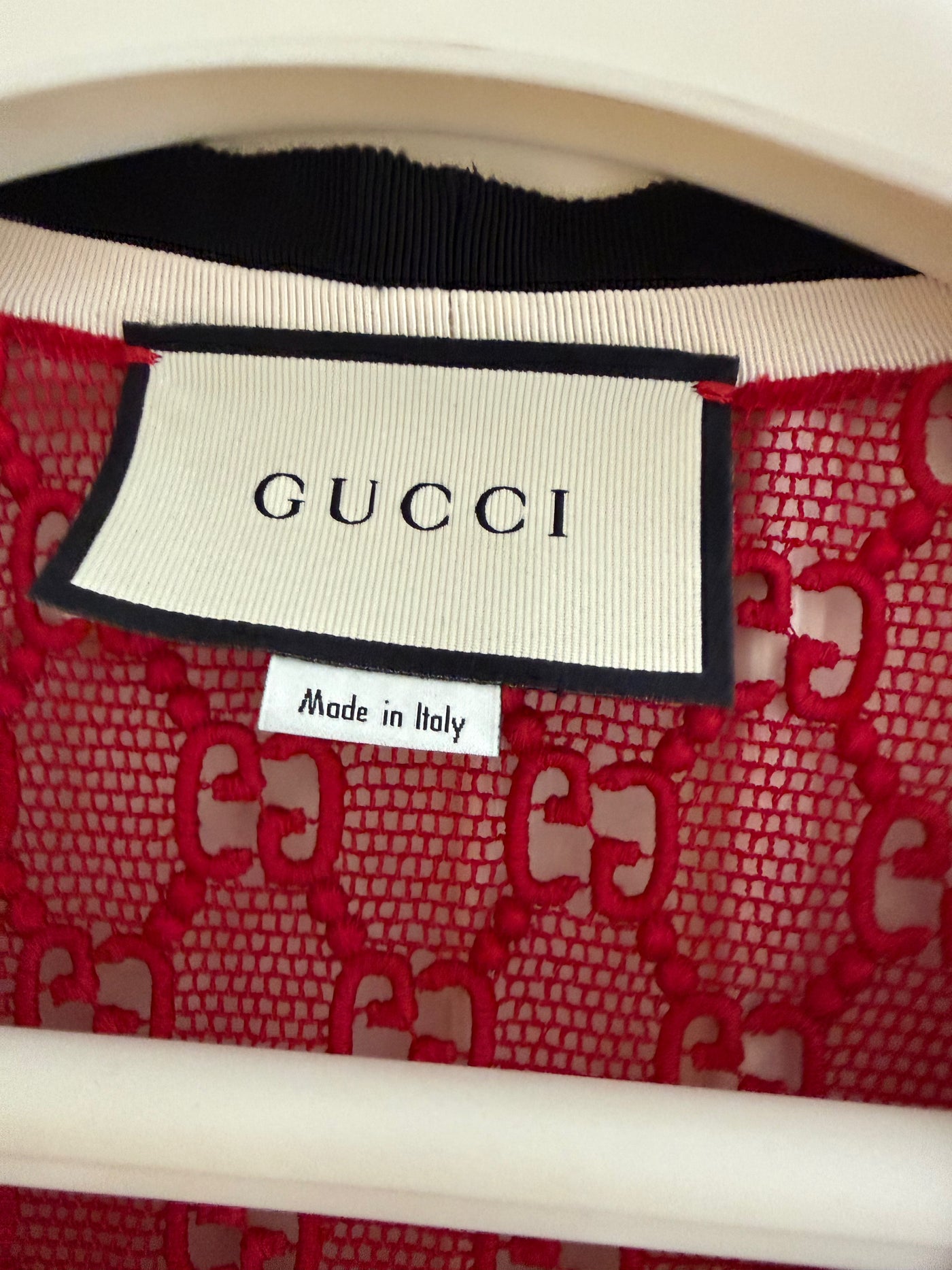 Gucci Red GG Lace Dress, Size 42  Sell My Stuff Canada - Canada's Content  and Estate Sale Specialists
