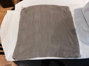 Armani Collezioni Grey Scarf, 100% Silk